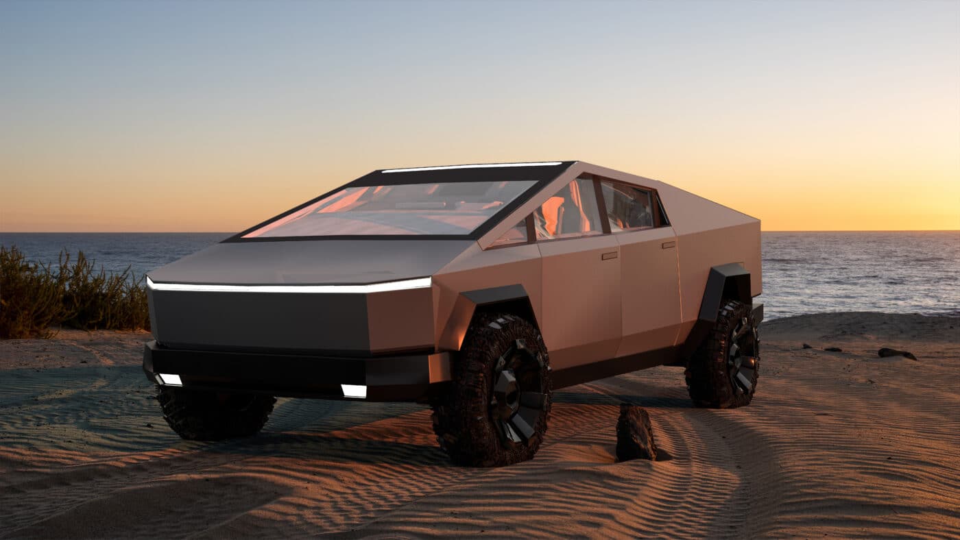 Tesla Cybertruck sähköauto lava-auto